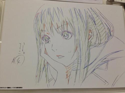 flamingo-chan:  Noragami genga at HMV Store 