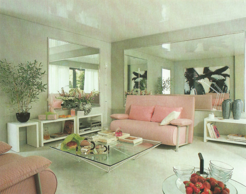 supremeinteriors:This coffee table (!!!)Conran’s CREATIVE HOME DESIGN ©1986