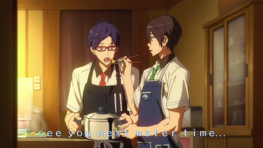 shut-up-takao:  Free! 1-8 ending cards 