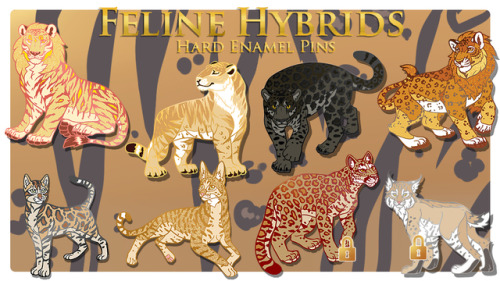 Kickstarter ending tomorrow!https://www.kickstarter.com/projects/takesu/feline-hybrids-enamel-pin-se