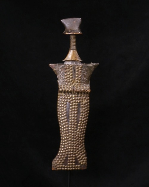 Ngandu dagger, Congo, 19th century.from Karlsson and Wickman