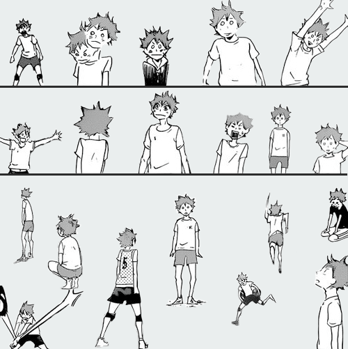 atsukunaritai:  An arrangement of background Hinata. 