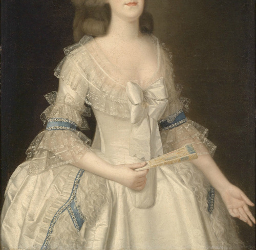 Agustín Esteve, Portrait of Maria Carolina von Neapel (detail), c.1800