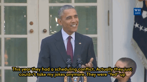 refinery29:President Obama, aka the Dad Joke POTUS, just released the most glorious seven minutes of