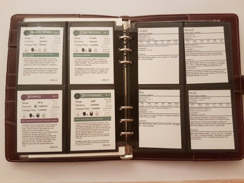 undead-potatoes: I finally finished my Book of Many Things! It’s a filofax style journal where