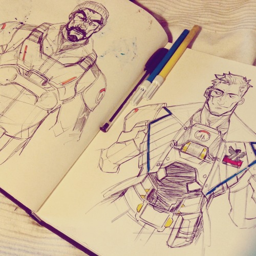 ufficiosulretro: Another compilation of Overwatch stuff from my instagram!This game is ruining my li