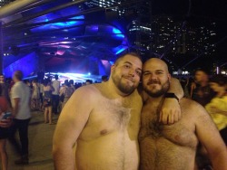 electricubby:  Me and Jake at Röyksopp &amp; Robyn last Sunday in Chicago!  