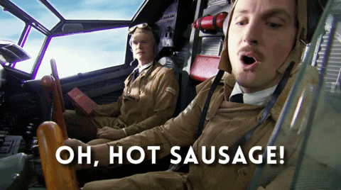 A Helping Of Piping Hot Sausages For You All!