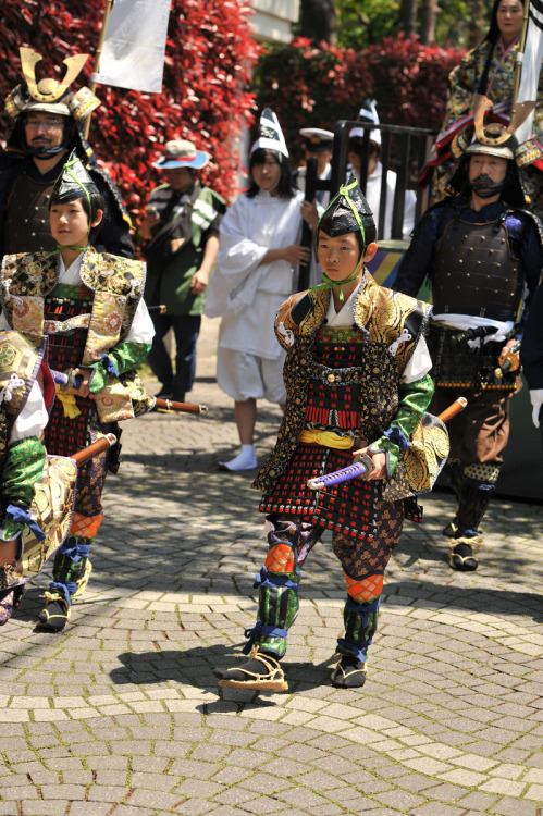 Teruhime Matsuri Parade (照姫まつり) in Shakujii Park (石神井公園) in Tokyo’s Nerima Ward (練馬区) - May 5, 2014(
