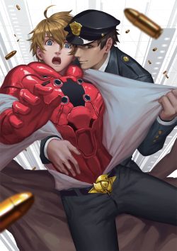 penguinfrontier:  Samurai Flamenco obsession 8DSince I deleted my artwork on DA, I will re-upload some of them here. 