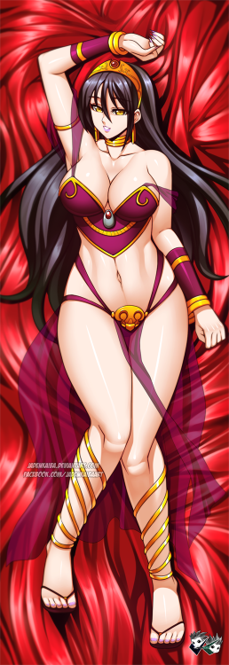 jadenkaiba:   “Come in….sleep with me ~!”The Commissioner wants to remain Anonymous.Original Character Neferata Dakimakura Front Version    ENJOY :) —————————————————————————————————-