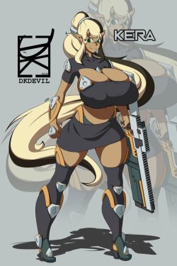 dkdevil:Character Design is a blast~ Done