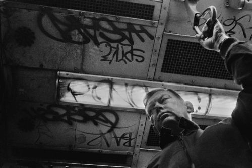 bobbycaputo:    The Train, NYC 1984 | Brian Young  DIRTY OLD NEW YORK