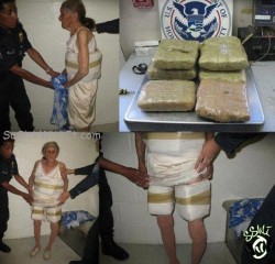 drugwar:  Grandma caught smuggling kilos