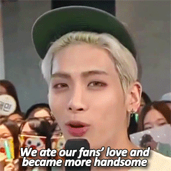 parkjmin: q: what did you do during the 1 year and 7 month break to look this handsome…!?