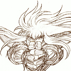 anewe9:  Saint Seiya | Saint Seiya Ω | Umakoshi’s classic Gold Saints sketches (part 1 here)