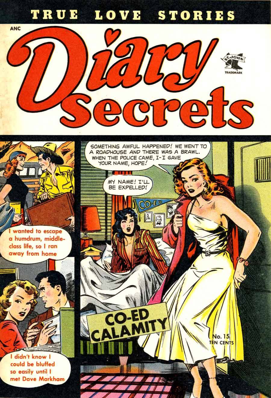 gentlemanlosergentlemanjunkie:
“ Diary Secrets, Vol. 1, no. 15, December 1952; cover art by Matt Baker.
”