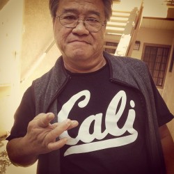 timothydelaghetto:  Pops reppin the WESTSIIIIIDE!!! #gshit