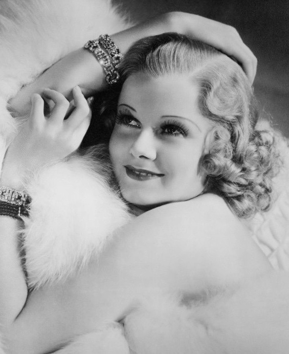 Jean Harlow Glamour Portrait 1930s