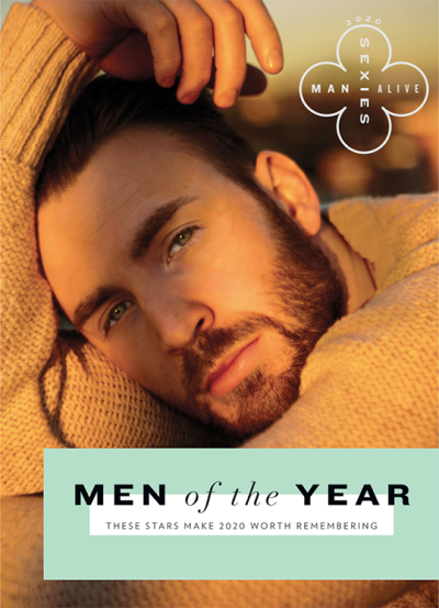 What a PERFECT picture to use for Chris in the Men of the Year secion- This is from my copy of people magazine