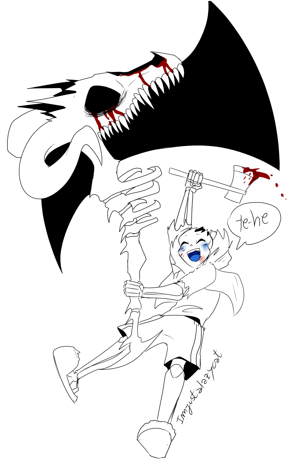 Horror Sans axe