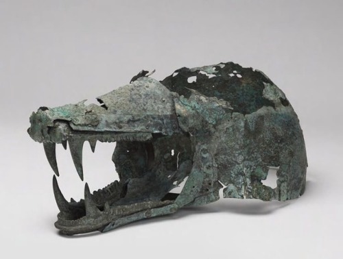 museum-of-artifacts:Wolf’s Head Helmet, 6th-5th century BCE, Roman