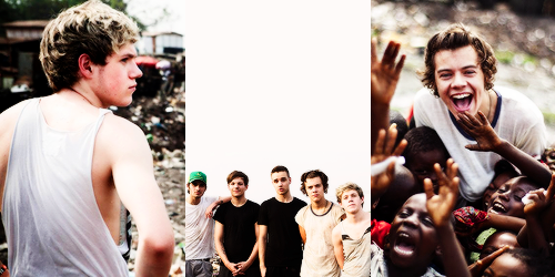 hstuyles:2013 ThrowbackOne Direction visits Ghana for Comic Relief