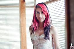 past-her-eyes:  Lexus Suicide lexus.suicidegirls.com