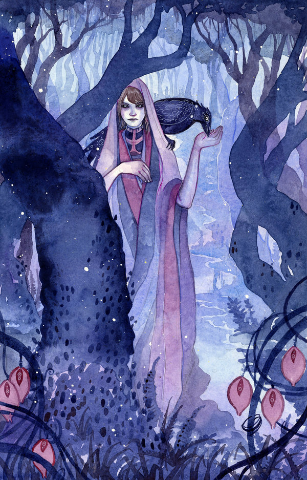 bluealaris:  Hi Everyone- a giant post of a number of original paintings that I’m