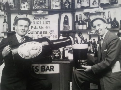 Pub in Greencastle, Co. Antrim, circa 1950s.