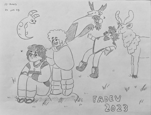 Eeek I Got To Work On The FADEV Festival Animated Cineminute This Year As A Character Designer, Concept