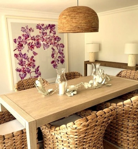 Dining Room Enclosed New YorkExample Of A Mid-sized Classic Medium Tone Wood Floor, Brown Floor, Tray