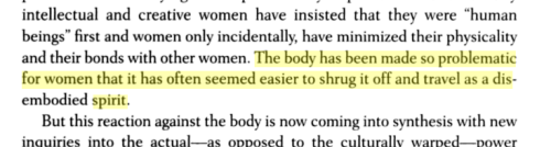 soracities:  “Male fantasies, male fantasies”1. John Berger, Ways of Seeing2. Adrienne Rich, Of Woman Born3. Susan Lee Bartky,   Femininity and Domination: Studies in the Phenomenology of Oppression  4. Theodora Hermes, “Reflections in Contemporary