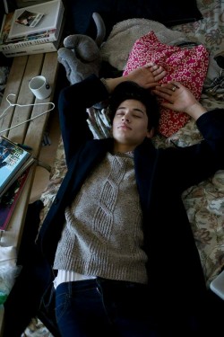fuckyeahtimursimakov:  Timur Simakov  Behind the scenes in DSCENE magazine ph: Muad Millard 