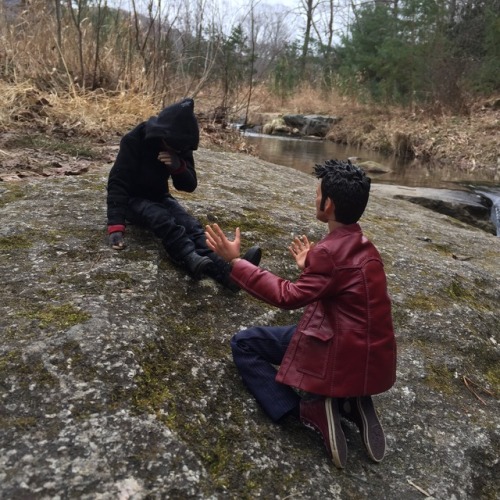 actionfiguresfanart: new years eve (freezing) excursion [part1] part2follow for more ActionFigures F