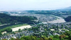 🌳🐲 nature and stuff.  (at Iwakuni Castle)