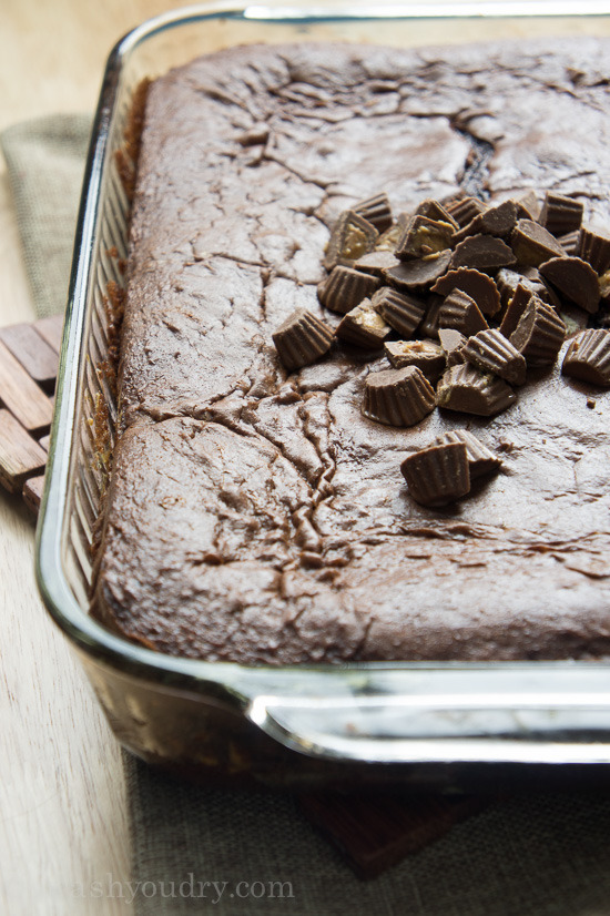 nom-food:  Chocolate peanut butter earthquake cake