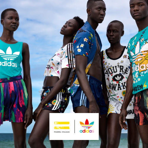 ohthentic:  afroklectic:  ADIDAS ORIGINALS // “PINK BEACH” BY PHARRELL   Oh