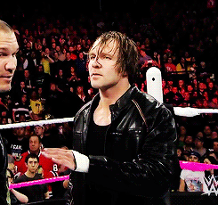 deanarmbrose:  dean ambrose doesn’t believe in the power of positivity.