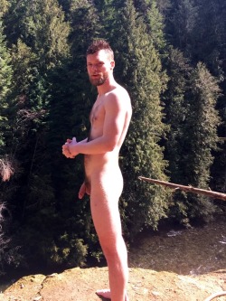 bobsnakedguysblog:  A big stick. 