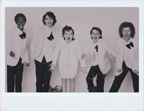 samuelclaflins:Caleb McLaughlin, Finn Wolfhard, Millie Bobby Brown, Gaten Matarazzo and Noah Schnapp