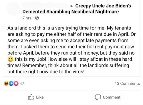 elierlick:Didn’t know landlords panicking about their tenants’ organizing was one of you