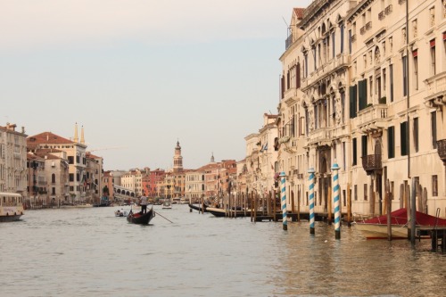 Venice in sepia.