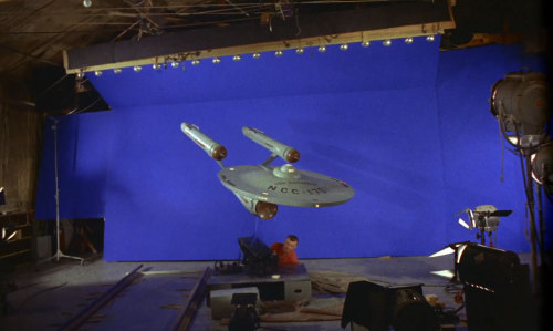 Filming the USS Enterprise - Star Trek (1966)