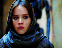 reyfinndameron:Felicity Jones as Jyn Erso in Rogue One: A Star Wars Story Official Teaser TrailerOn 