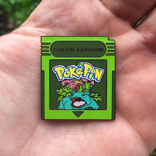 discords: retrogamingblog: Pokemon Gameboy Cartridge Pins made by BaineVisuals @ms-mikail