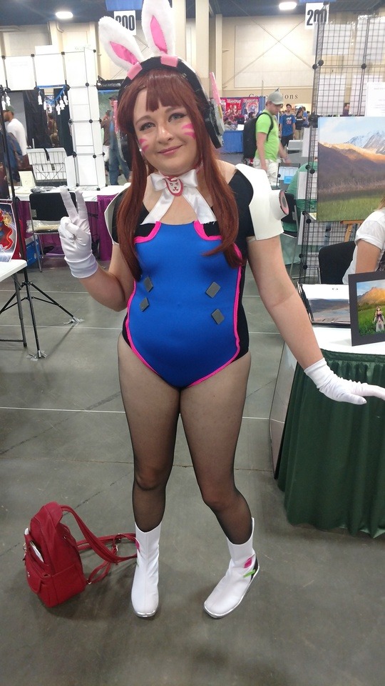 Salt Lake Gaming Con 2017. Sadly My Phone Died Before I Was Able To Get More Photos Of Other OverWatch
