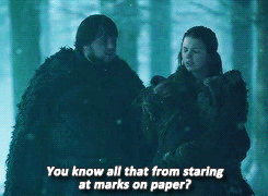 but i knew him;