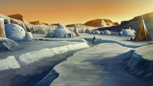 korra-scenery:Southern Water Tribe Scenery (Book Two: Spirits, Chapter Three: Civil Wars, Part 1)