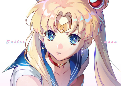 inputanimeoutput: Sailor Moon || Ekita玄*** Reprinted with permission from the artist.  Do not r